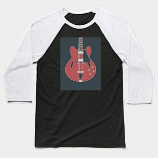 Cherry T Lopez Guitar Baseball T-Shirt